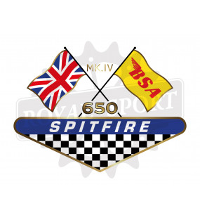 Sticker SPITFIRE 650 MK.IV BSA