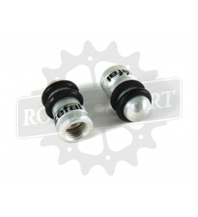 Bouchon de valve chrome alu